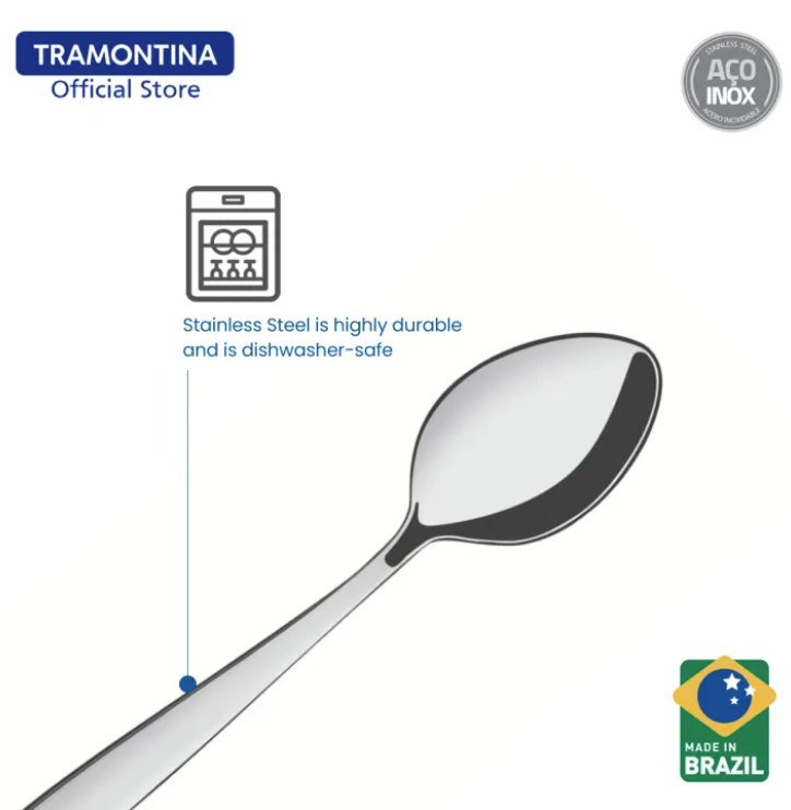 Tramontina Stainless Steel Serving Spoon